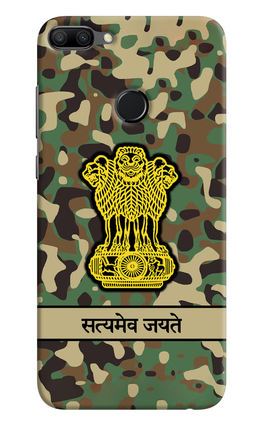 Satyamev Jayate Army Honor 9N Hard Case Back Cover by Casekaro