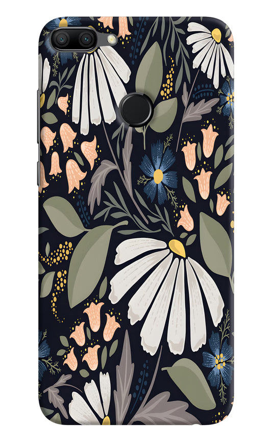 Flowers Art Honor 9N Hard Case Back Cover by Casekaro