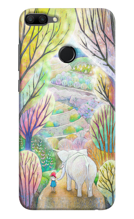 Nature Painting Honor 9N Hard Case Back Cover by Casekaro