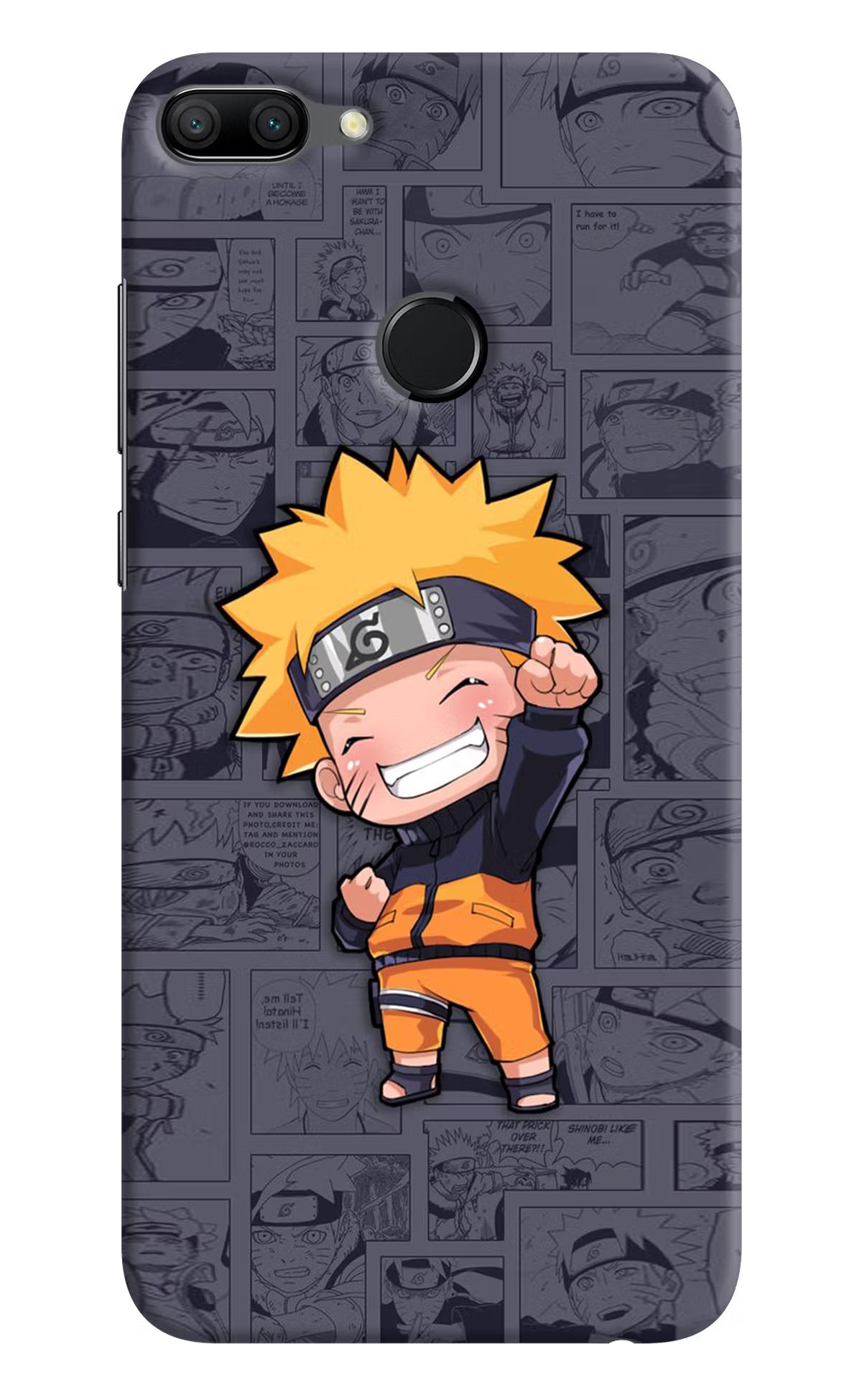 Chota Naruto Honor 9N Hard Case Back Cover by Casekaro