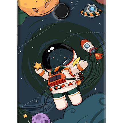 Cartoon Astronaut Honor 9N Hard Case Back Cover by Casekaro