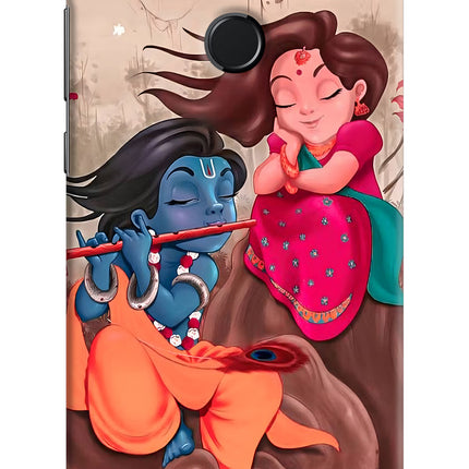 Radhe Krishna Honor 9N Hard Case Back Cover by Casekaro