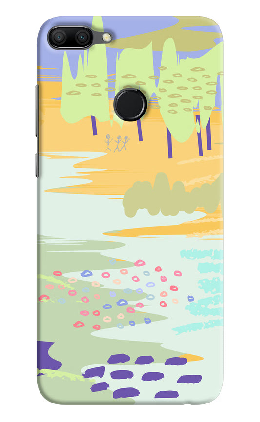 Scenery Honor 9N Hard Case Back Cover by Casekaro