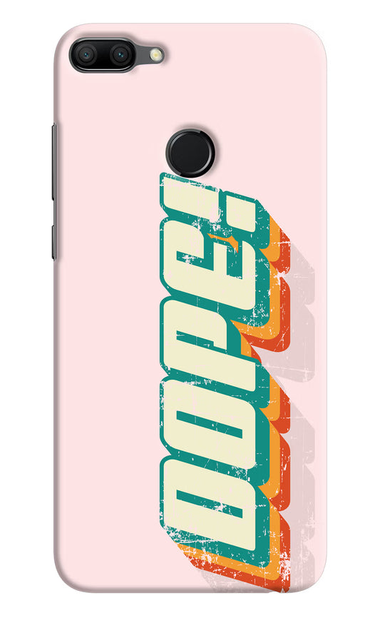 Dope Honor 9N Hard Case Back Cover by Casekaro