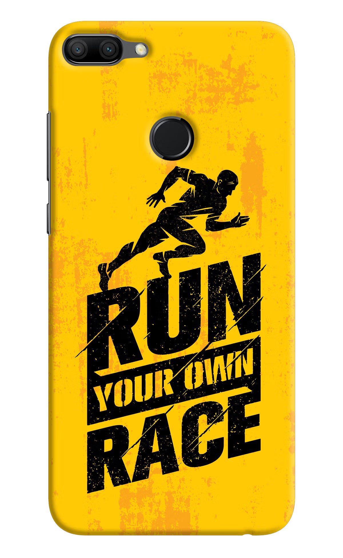 Run Your Own Race Honor 9N Hard Case Back Cover by Casekaro