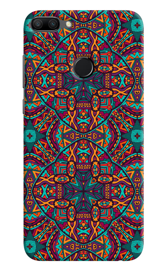 Colour Mandala Honor 9N Hard Case Back Cover by Casekaro