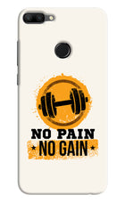No Pain No Gain Honor 9N Hard Case Back Cover by Casekaro