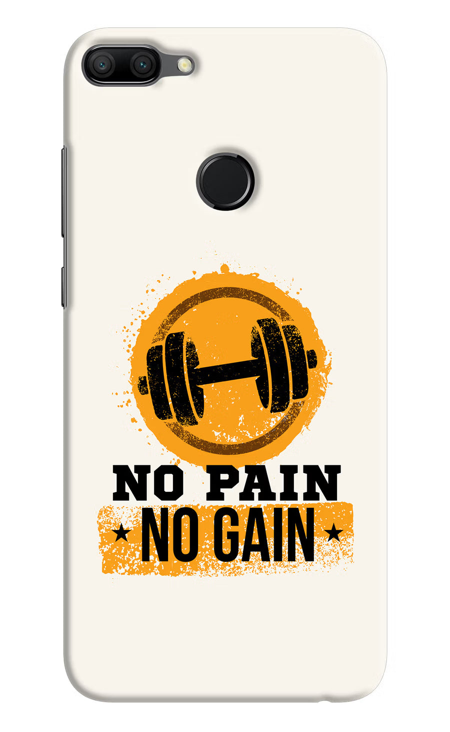 No Pain No Gain Honor 9N Back Cover, Hard case