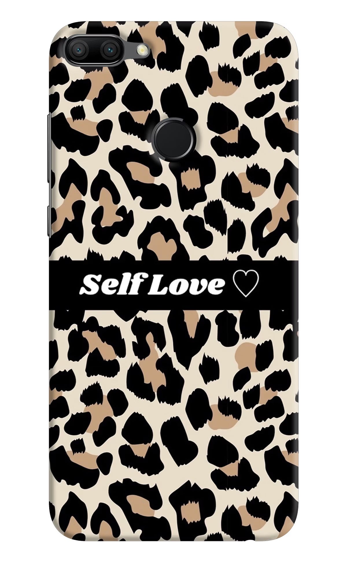 Leopard Print Self Love Honor 9N Hard Case Back Cover by Casekaro