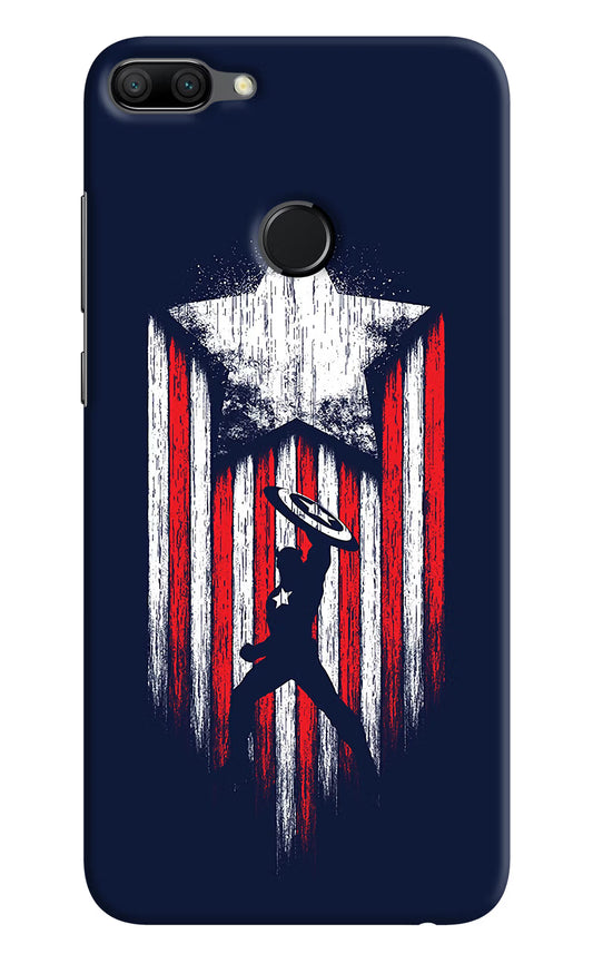 Captain America Marvel Art Honor 9N Hard Case Back Cover by Casekaro
