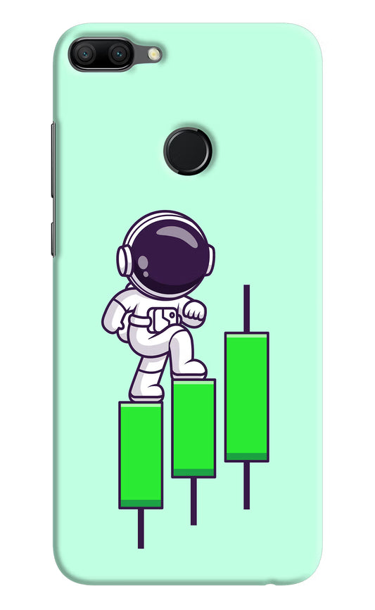 Astronaut Trader Honor 9N Hard Case Back Cover by Casekaro