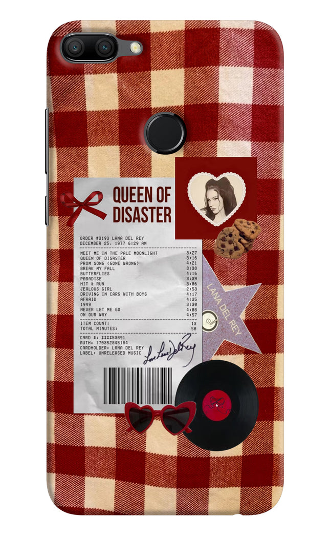 Queen of Disaster Honor 9N Hard Case Back Cover by Casekaro