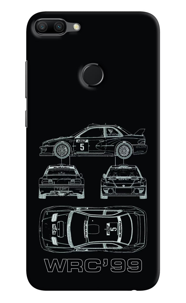 WRC'99 Honor 9N Hard Case Back Cover by Casekaro