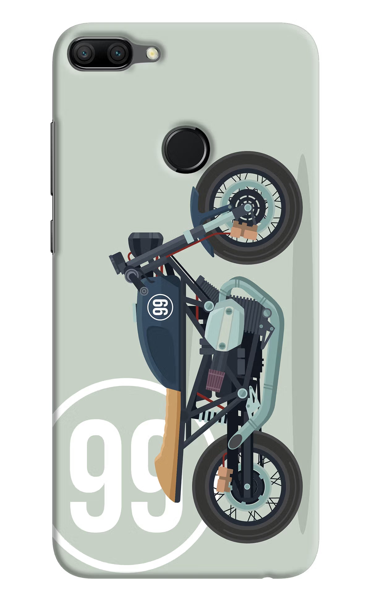 Classic Cafe Racer 99 Honor 9N Hard Case Back Cover by Casekaro