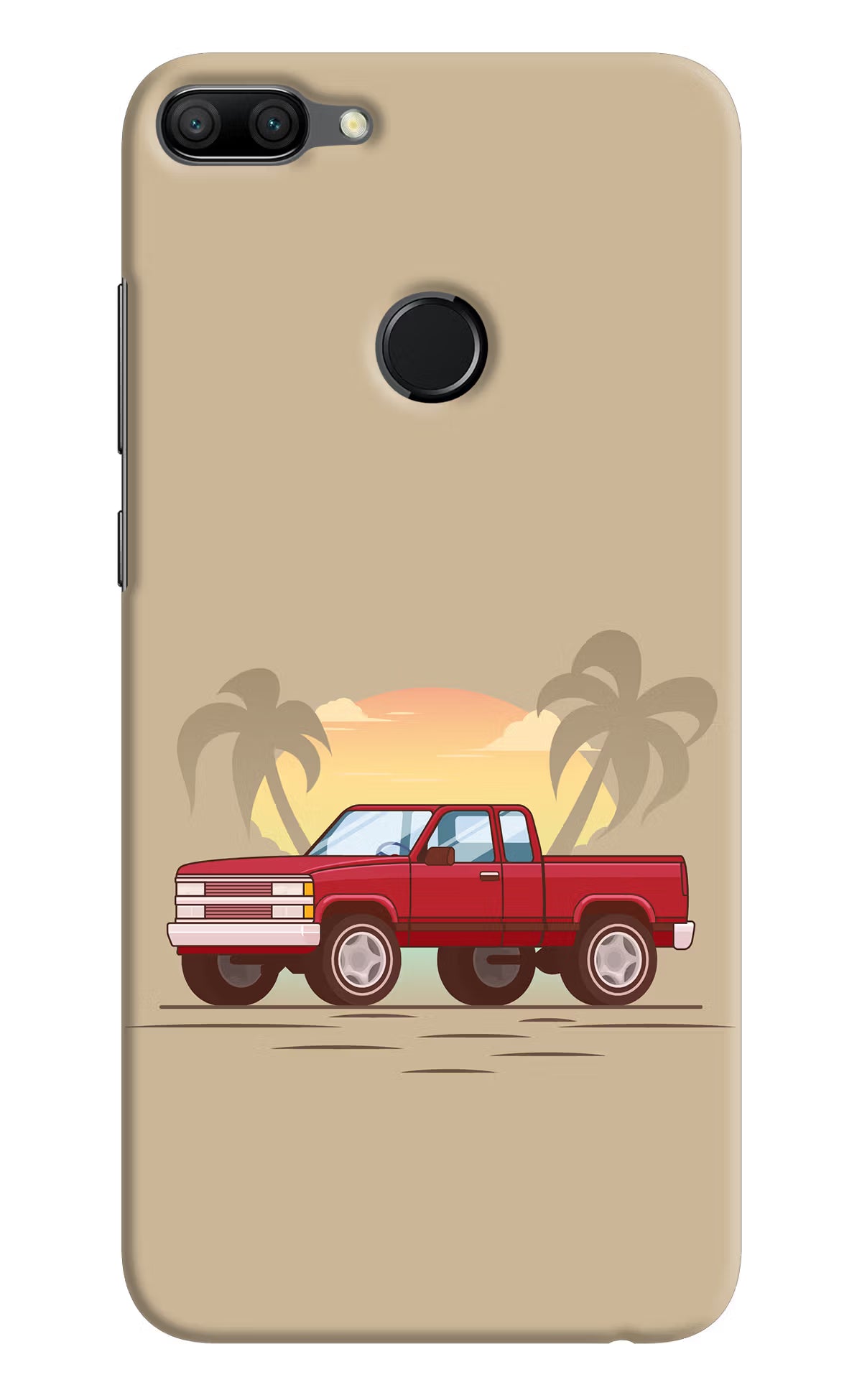 Desert Classic Drive Honor 9N Hard Case Back Cover by Casekaro