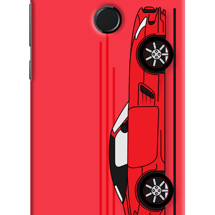 Red Velocity Honor 9N Hard Case Back Cover by Casekaro