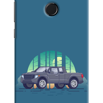 Retro Garage Vibe Honor 9N Hard Case Back Cover by Casekaro