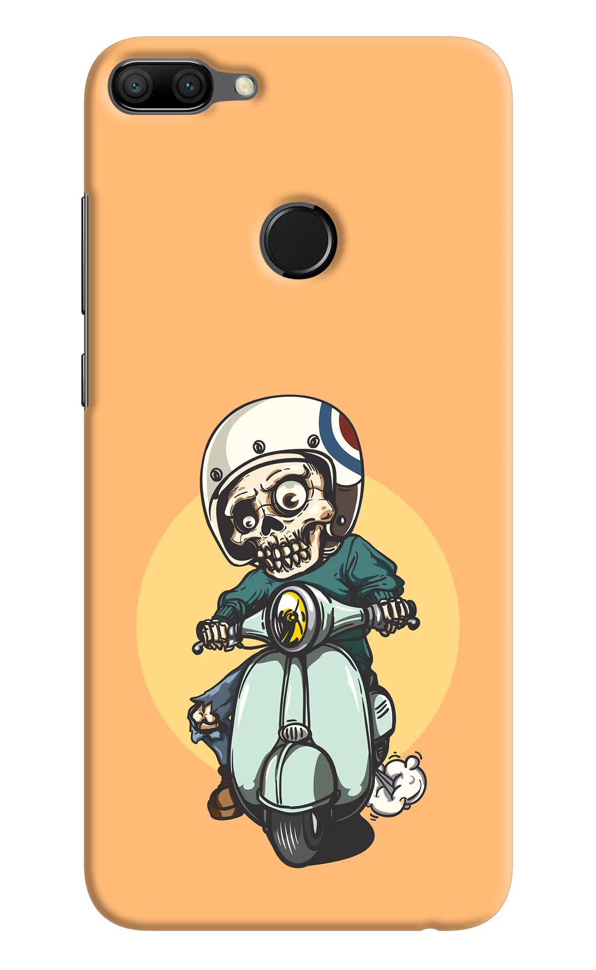 Undead Biker Honor 9N Hard Case Back Cover by Casekaro
