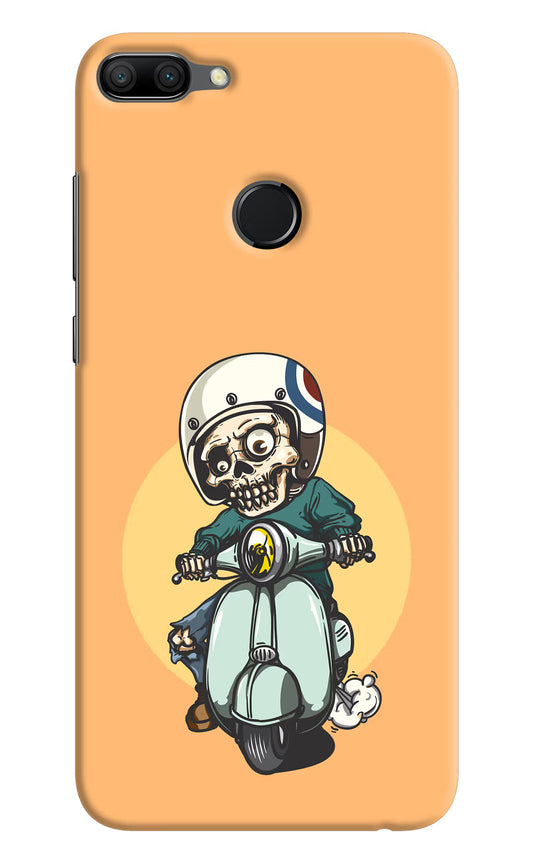 Undead Biker Honor 9N Hard Case Back Cover by Casekaro