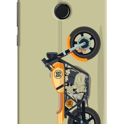 Vertical Speedster Honor 9N Hard Case Back Cover by Casekaro