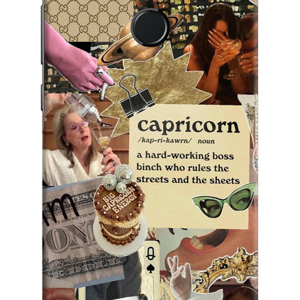 Capricorn Zodiac Honor 9N Hard Case Back Cover by Casekaro
