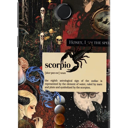 Scorpio Zodiac Honor 9N Hard Case Back Cover by Casekaro