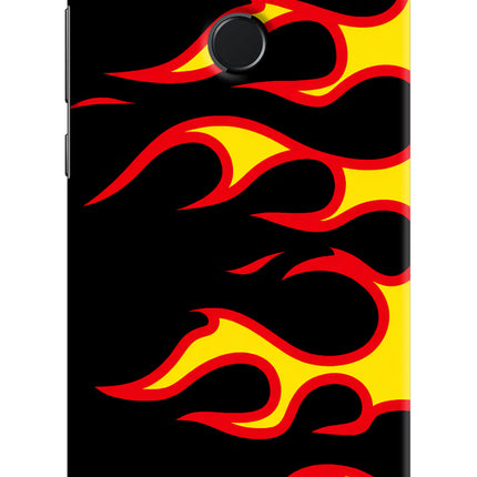 Side Sweep Flames Honor 9N Hard Case Back Cover by Casekaro
