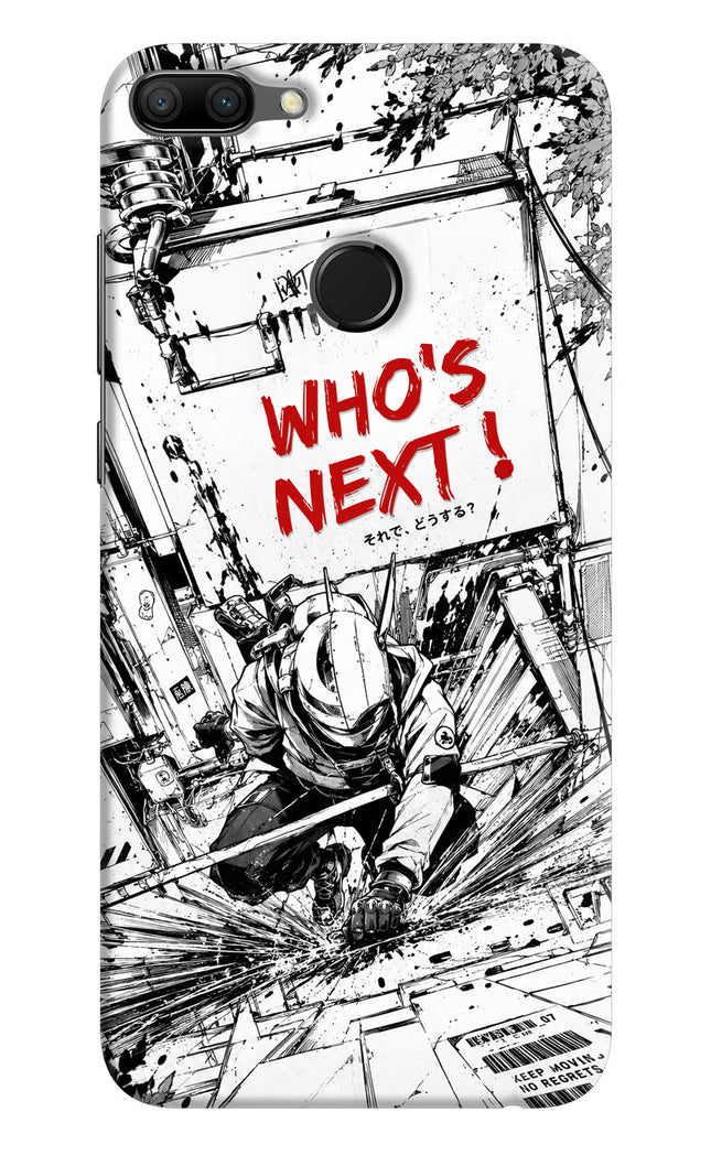 Who's Next Honor 9N Hard Case Back Cover by Casekaro