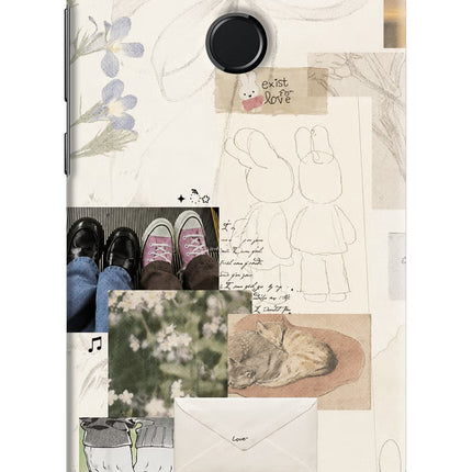 Soft Aesthetic Honor 9N Hard Case Back Cover by Casekaro