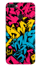 Graffiti Vibe Honor 9N Hard Case Back Cover by Casekaro