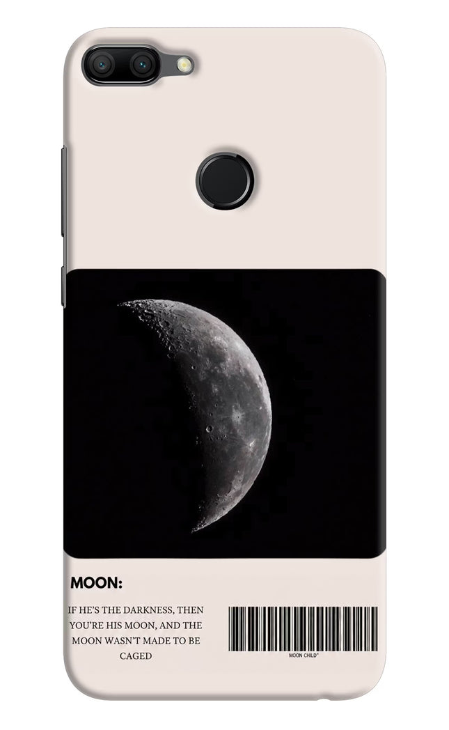 Moon Phase Honor 9N Hard Case Back Cover by Casekaro