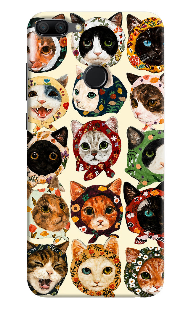 Cool Cat Honor 9N Hard Case Back Cover by Casekaro