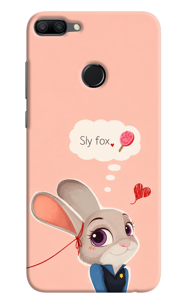 Judy Charm Honor 9N Hard Case Back Cover by Casekaro