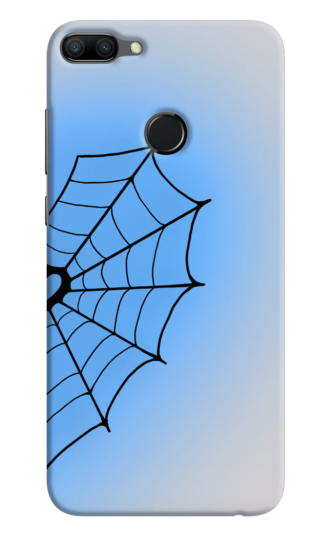 Blue Web Honor 9N Hard Case Back Cover by Casekaro