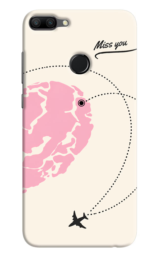 Miss Orbit Honor 9N Hard Case Back Cover by Casekaro