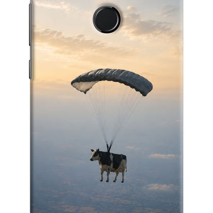 Skydiving Cow Honor 9N Hard Case Back Cover by Casekaro