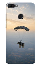 Skydiving Cow Honor 9N Hard Case Back Cover by Casekaro
