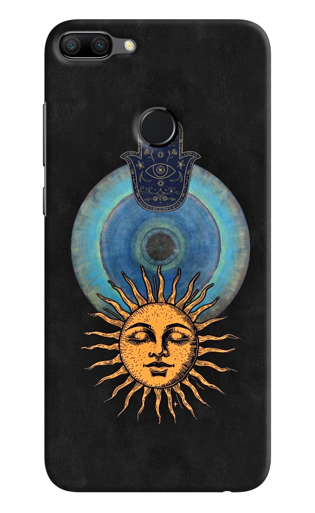Divine Sun Honor 9N Hard Case Back Cover by Casekaro