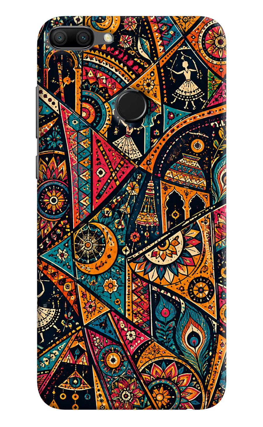 Folk Print Honor 9N Back Cover, Hard case