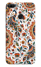 White Mayura Honor 9N Hard Case Back Cover by Casekaro