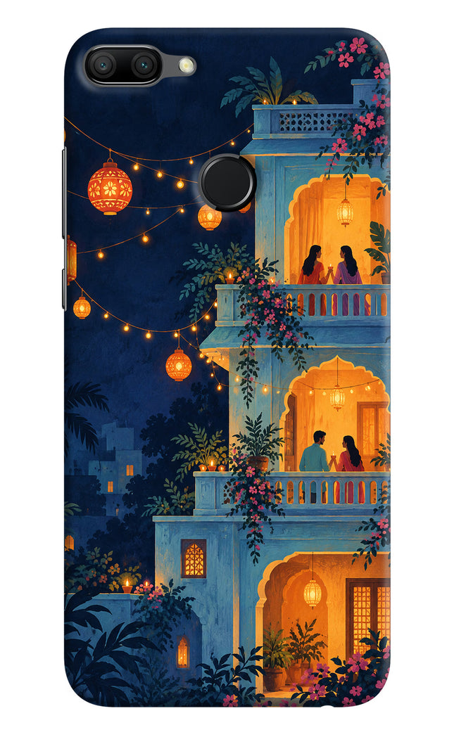 Balcony Glow Honor 9N Hard Case Back Cover by Casekaro