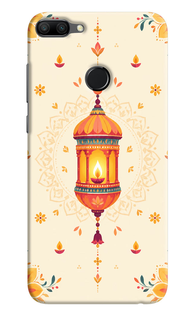 Golden Lantern Honor 9N Hard Case Back Cover by Casekaro