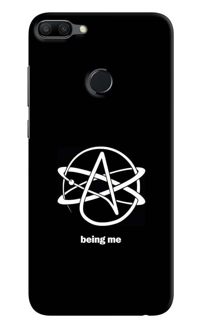 Atheist Symbol Honor 9N Hard Case Back Cover by Casekaro