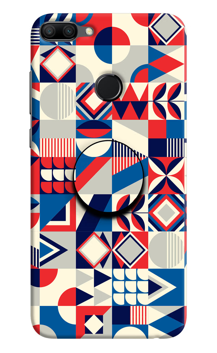 Colorful Pattern Honor 9N Pop Case, Hard case