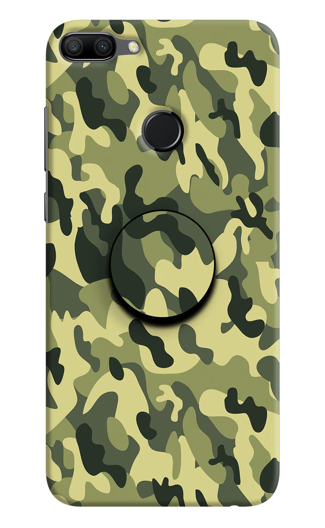 Camouflage Honor 9N Pop Case by Casekaro