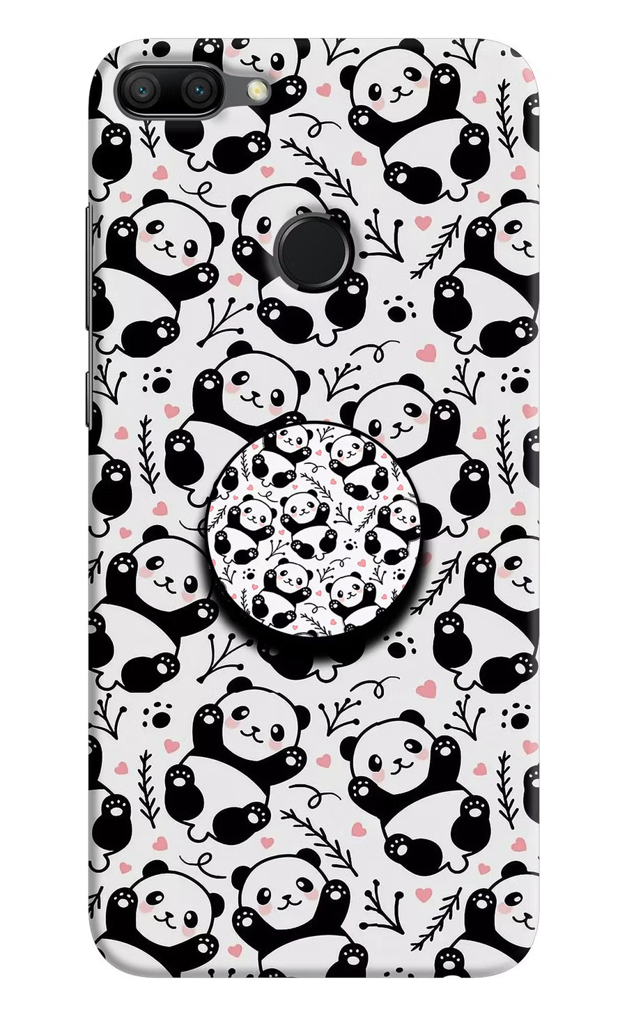 Cute Panda Honor 9N Pop Case, Hard case