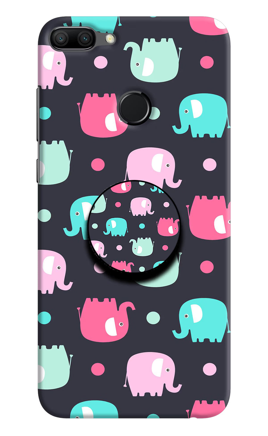 Baby Elephants Honor 9N Pop Case, Hard case