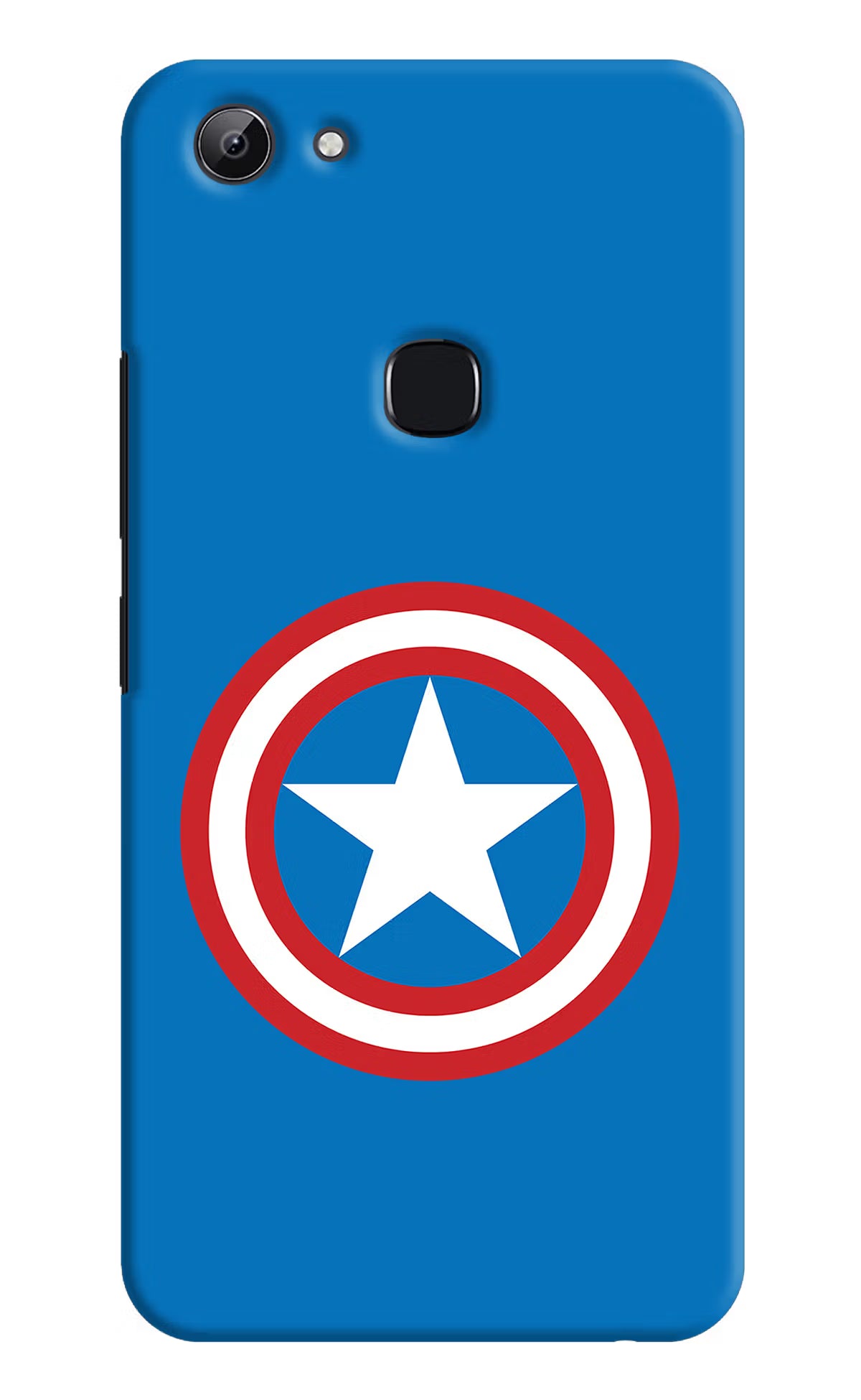 Captain America Logo Vivo Y83 Hard Case Back Cover by Casekaro