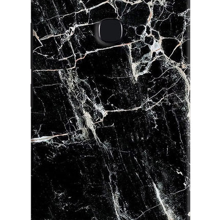 Black Marble Texture Vivo Y83 Hard Case Back Cover by Casekaro