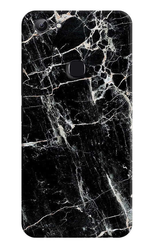 Black Marble Texture Vivo Y83 Hard Case Back Cover by Casekaro